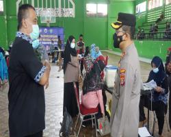 KAPOLRES LEBAK TINJAU PELAKSANAAN 