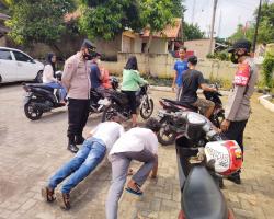 POLSEK MANCAK GELAR OPRASI PROKES SEKA