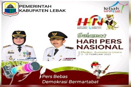 UCAPAN SELAMAT HARI PERS NASIONAL 