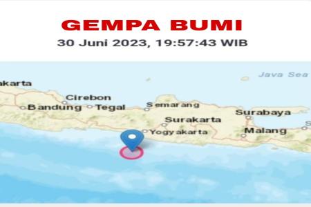 Gempa Bantul M 66 Terasa Di Magetan