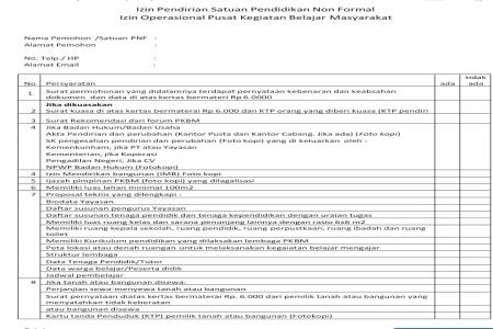 PKBM Yang Tak Memiliki Gedung Belajar 