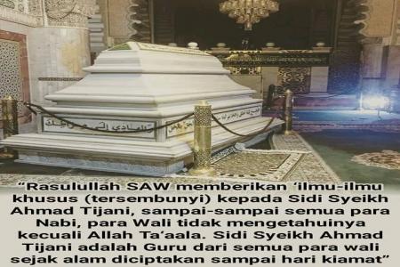 SYECH AHMAD TIJANI DI DATANGI 60 W