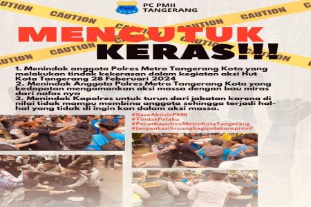 PETUGAS PUKULI EMPAT MAHASISWA SAA