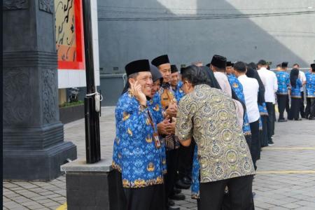 BUPATI WONOSOBO GELAR HALAL BI HAL