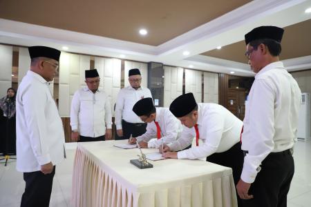 Kakanwil BPN Banten Mengambil Sumpah P