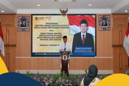 Kunjungan Kerja Pertama Mentri Nusron 