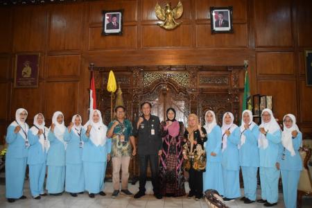 Himpaudi Banyumas Audiensi Dengan PJ B