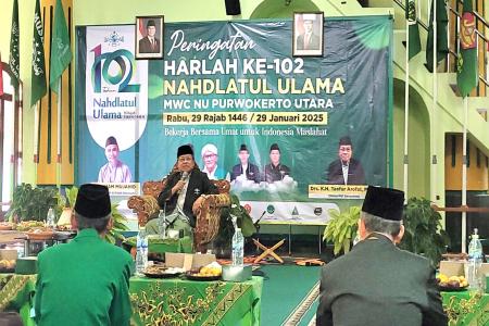 Harlah ke102 NU MWCNU Purwokerto Utara