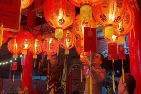 Klenteng Hok Tek Bio sambut Tahun Baru