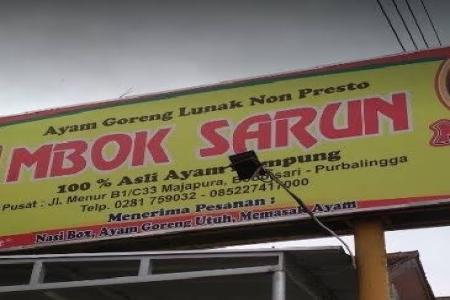 Rumah Makan Mbok  Sarun  Ayam Tulang L