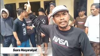Kades dan Pemdes Desa Kradenan di Demo Warga