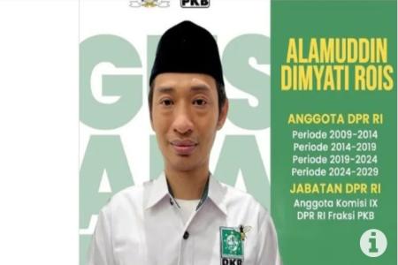 Anggota DPR RI Gus Alamuddin Dimyati R