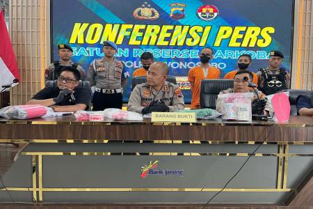 POLRES WONOSOBO BONGKAR SINDIKAT N
