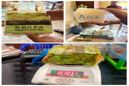 Penemuan Diduga Narkotika Jenis Sabu S