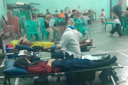 DONOR DARAH DI DESA JATISABA PURBA