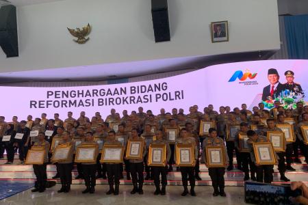 POLRES SUMENEP RAIH PENGHARGAAN TI