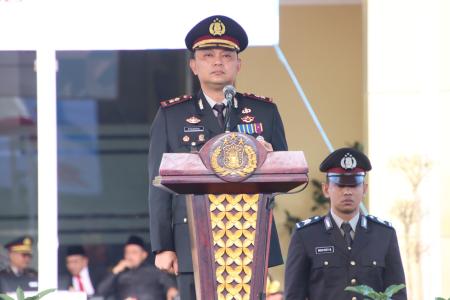 Polres Sumenep Gelar Upacara Hari Bhay