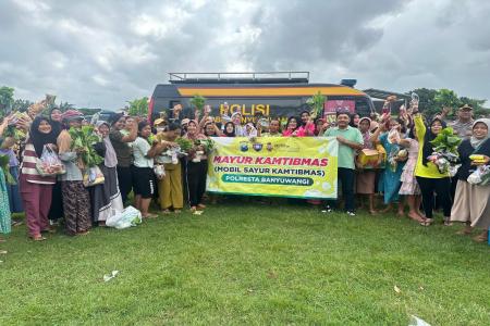 POLRESTA BANYUWANGI EDUKASI WARGA 