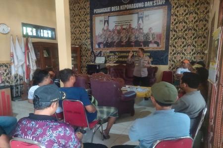 Polisi Tenangkan Warga Kepohagung Kant