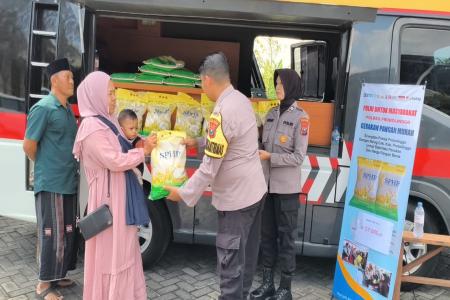 DUKUNG STABILITAS HARGA BERAS, POL