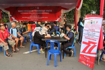 Polwan Polres Bojonegoro Gelar Bakti K