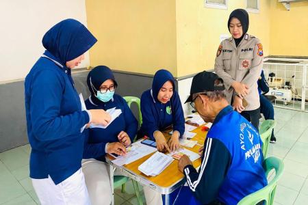 Jelang HUT ke77 Polwan Polresta Malang