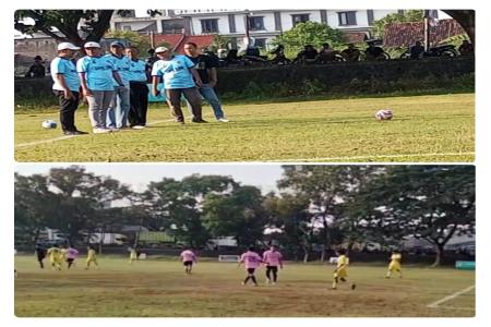 Laga Perdana Dilapangan Jogoloyo Resmi