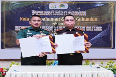 Tingkatkan Sinergitas Kodim 0808 dan K