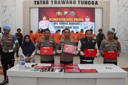 OPS TUMPAS NARKOBA 2025 POLRES PAM