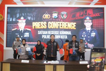 POLRES KEDIRI KOTA AMANKAN LIMA TE