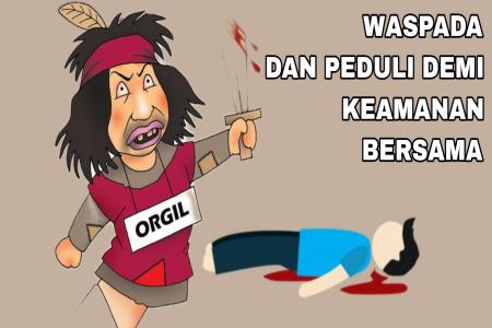 WASPADA DAN PEDULI, DEMI KEAMANAN 
