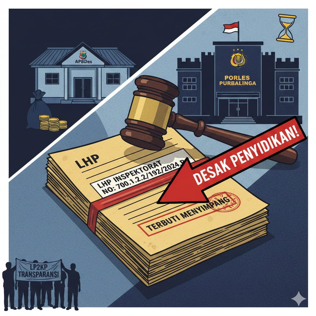 Ketua LP2KP Desak Kapolres Purbalingga Untuk Menaikan Perkara Dugaan Korupsi 1,4 M Desa Kutawis