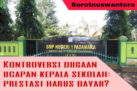 Dugaan Pungli di Sekolah Negeri Menggila APIP dan Penegak Hukum Dinila