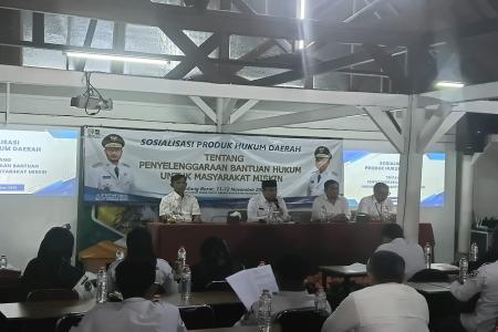 Pemerintah Kabupaten Bandung Barat Gelar Sosialisasi Bantuan Hukum unt